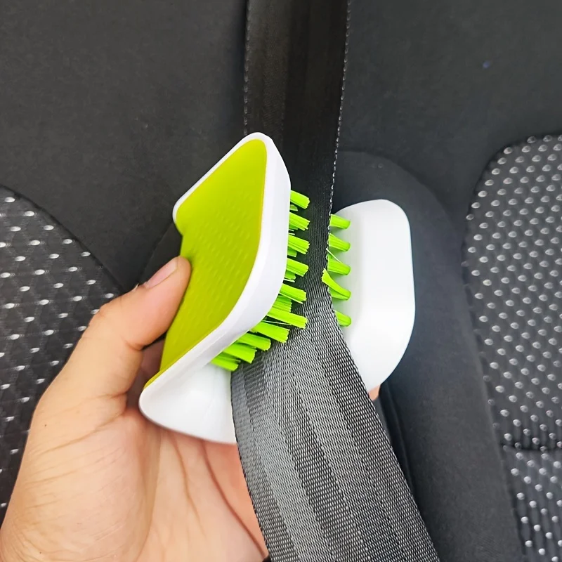 

Keep Your Car Seats Clean and Fresh with This 1pc Car Seat Belt Cleaning Brush!