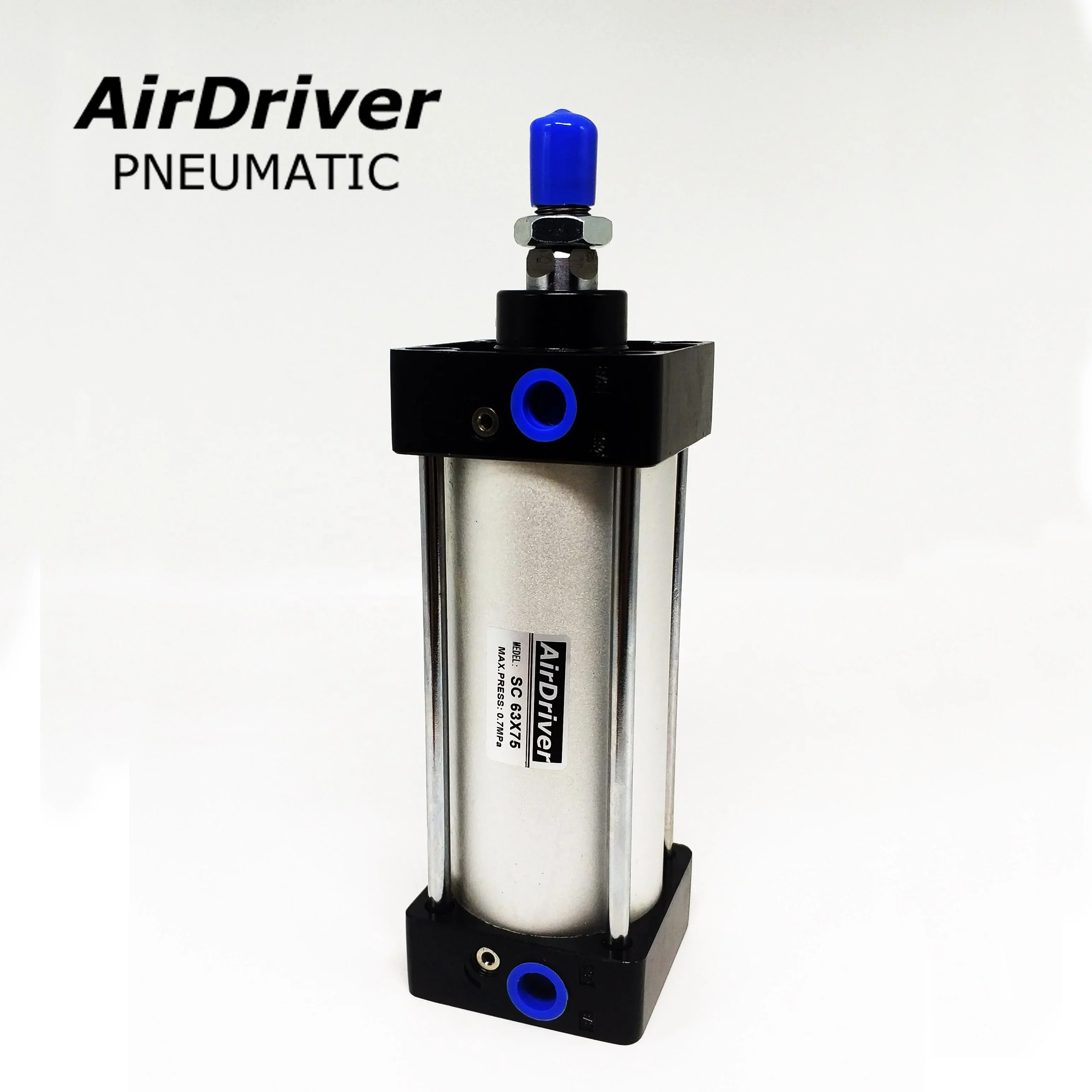 2025 اسطوانة هوائية من الألومنيوم AirTac نموذج اسطوانة الهواء SC63x100