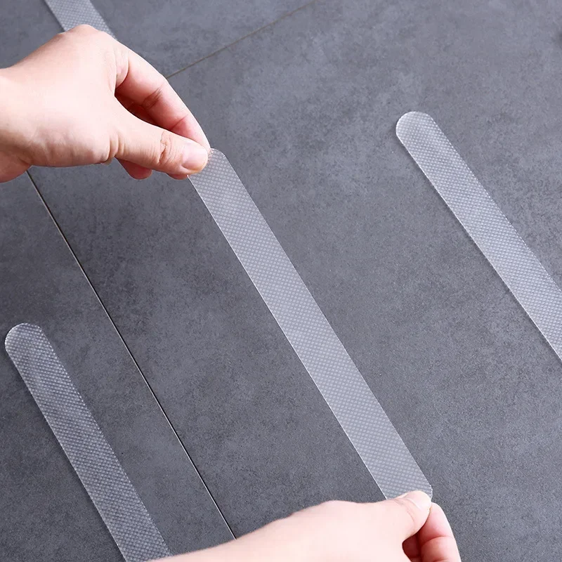 Bathroom Anti Slip Strip Showers Non-Slip Strip Bathtub Floor Tiles Stickers Kitchen Self-adhesive Tape Stairs Safety Strips