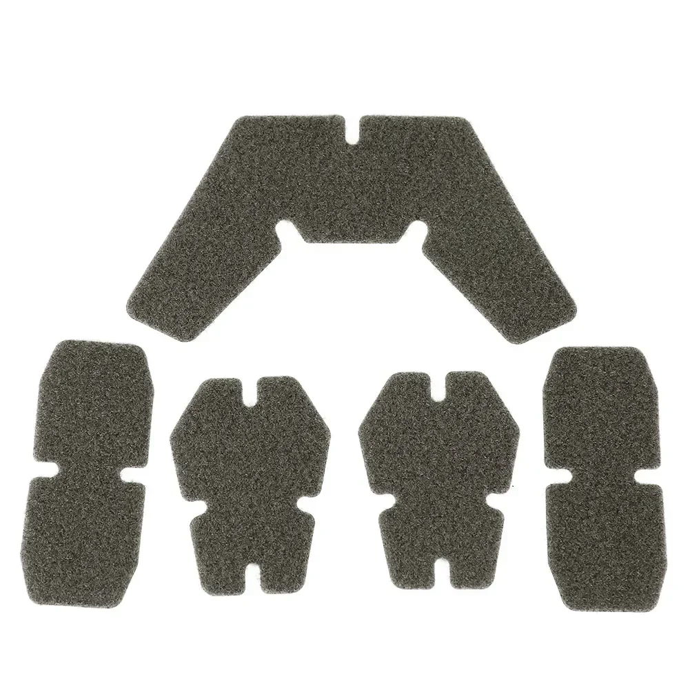 التكتيكية 5 قطعة خوذة التصحيح السنانير وحلقة السحابات هوك وحلقة ملصق الملحقات سريعة AF خوذة الصيد الملحقات