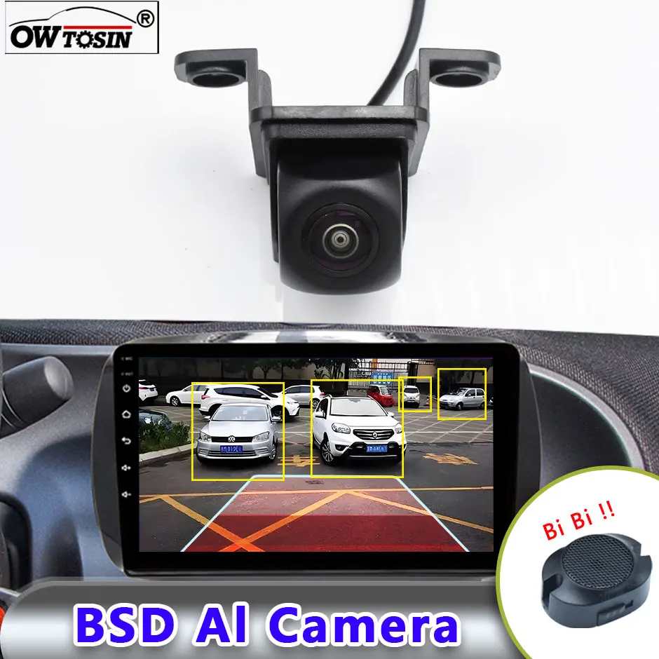 

AHD 1080P ADAS AI Car Vehicle view Camera For SsangYong Tivoli/Tivoli XLV 2016 2017 2018 BSD Blind Spot Radar Alarm Monitor