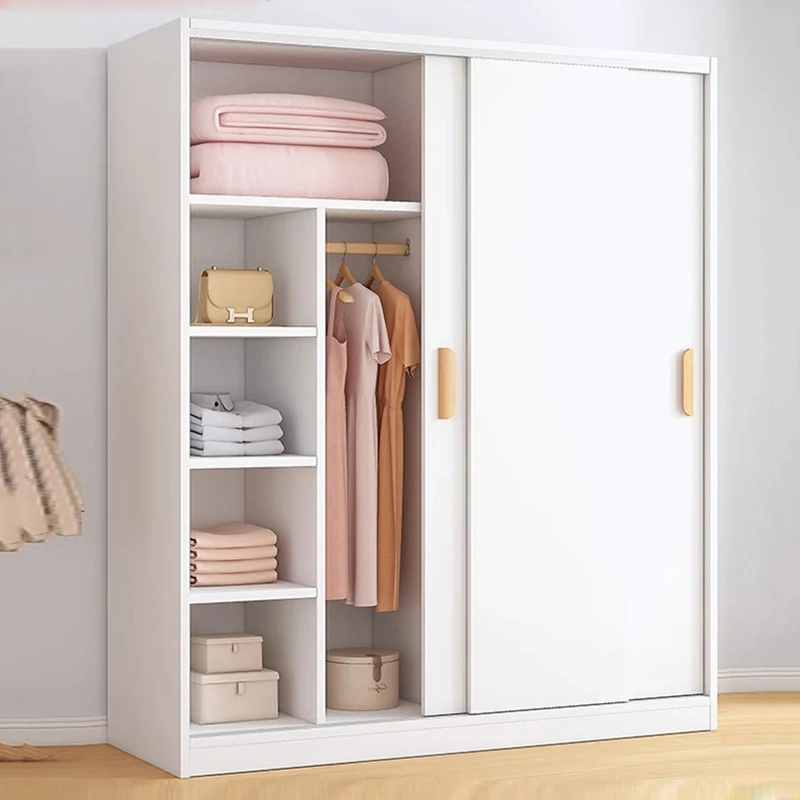 Open Fabric Wardrobe Modern Shelves Display Living Room Bedroom Organizer Storage Closet Partitions Ropero Trendy Furniture