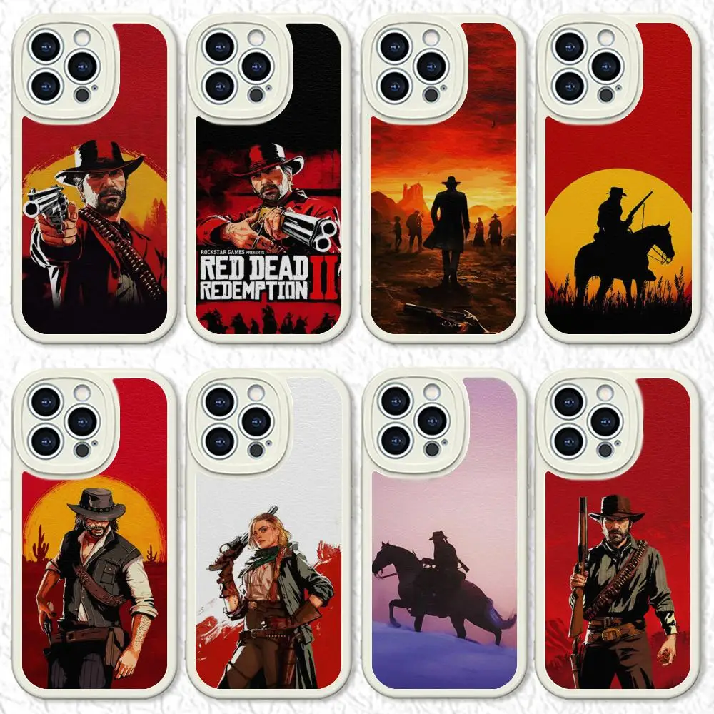 Game For Red Deads Redemption 2 MAISTO Phone Case Lambskin Case For Iphone 16 15 14 13 11 12 Pro Max Xr X Xs 8 7 Plus