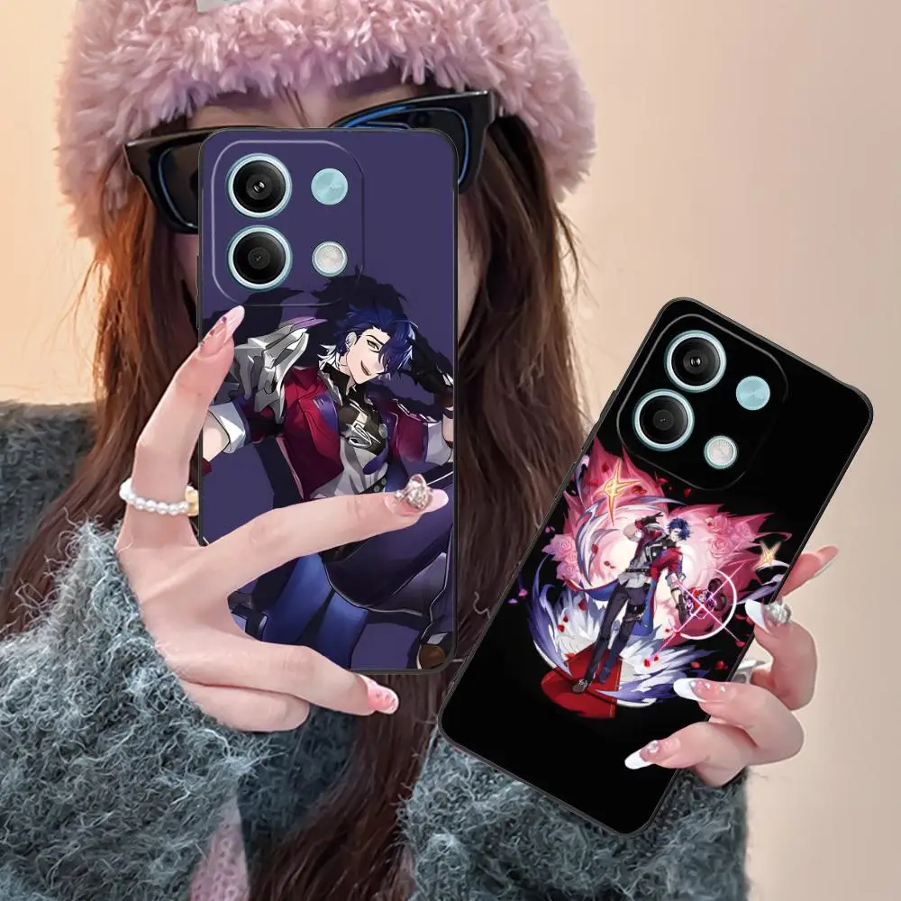 Honkai-funda de teléfono Star Rail Sampo para POCO M7 M6 M5 M4 M3 X7 X6 X5 X4 X3 Pro GT 5G, funda estampada colorida, bonita funda de lujo
