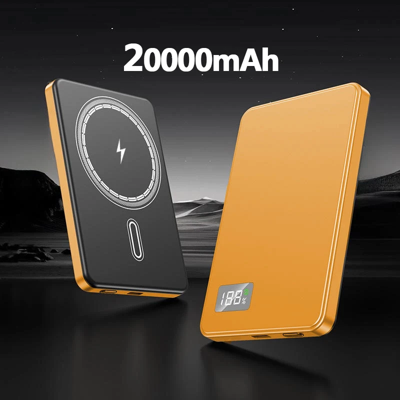 Xiaomi 50000mAh Draagbare Magnetische Draadloze Power Bank PD22.5W Snel Opladen Externe Batterij voor Magsafe Voor iPhone Samsung Nieuwe