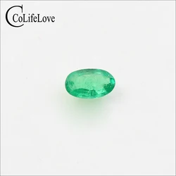 3mm*5mm 100% Natural Emerald Loose Gemstone Real SI Grade Emerald Gemstone for Jewelry DIY