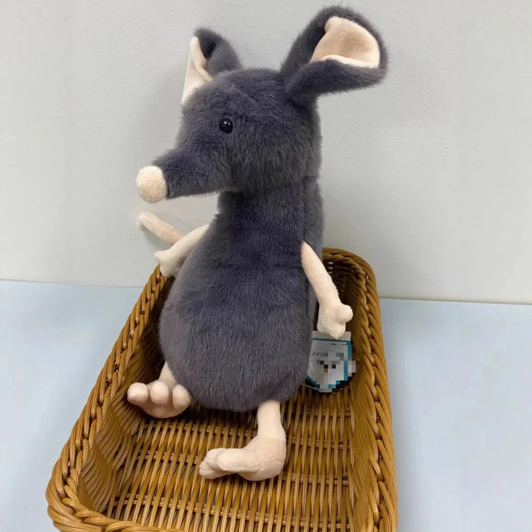 2025 Jellycat Lachlan Sad Rat/Мышь 25 см — NWT Authentic HTF |   Ковбойская шляпа и очки, плюшевый декор, подарок на день рождения