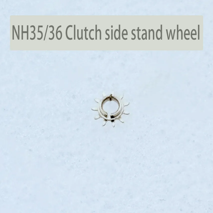 إكسسوارات الساعة الجديدة NH35 NH36 عجلة الحافة الدائمة عجلة حامل جانبية عجلة قيادة تقويم الأسبوع