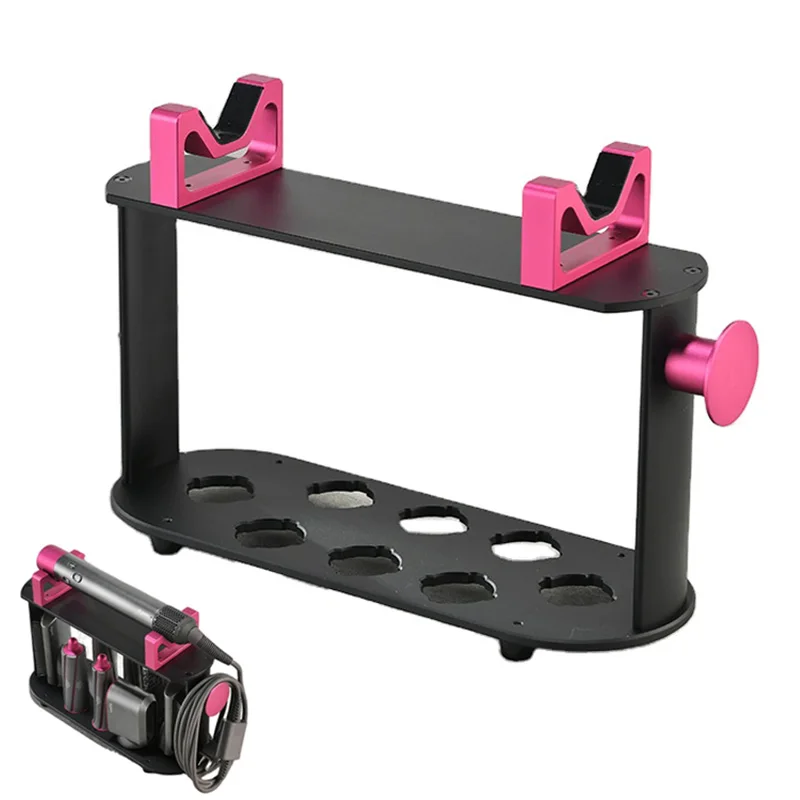

Desktop Aluminum Alloy Hair Tools Organizer For Hair Styler Dyson Airwrap