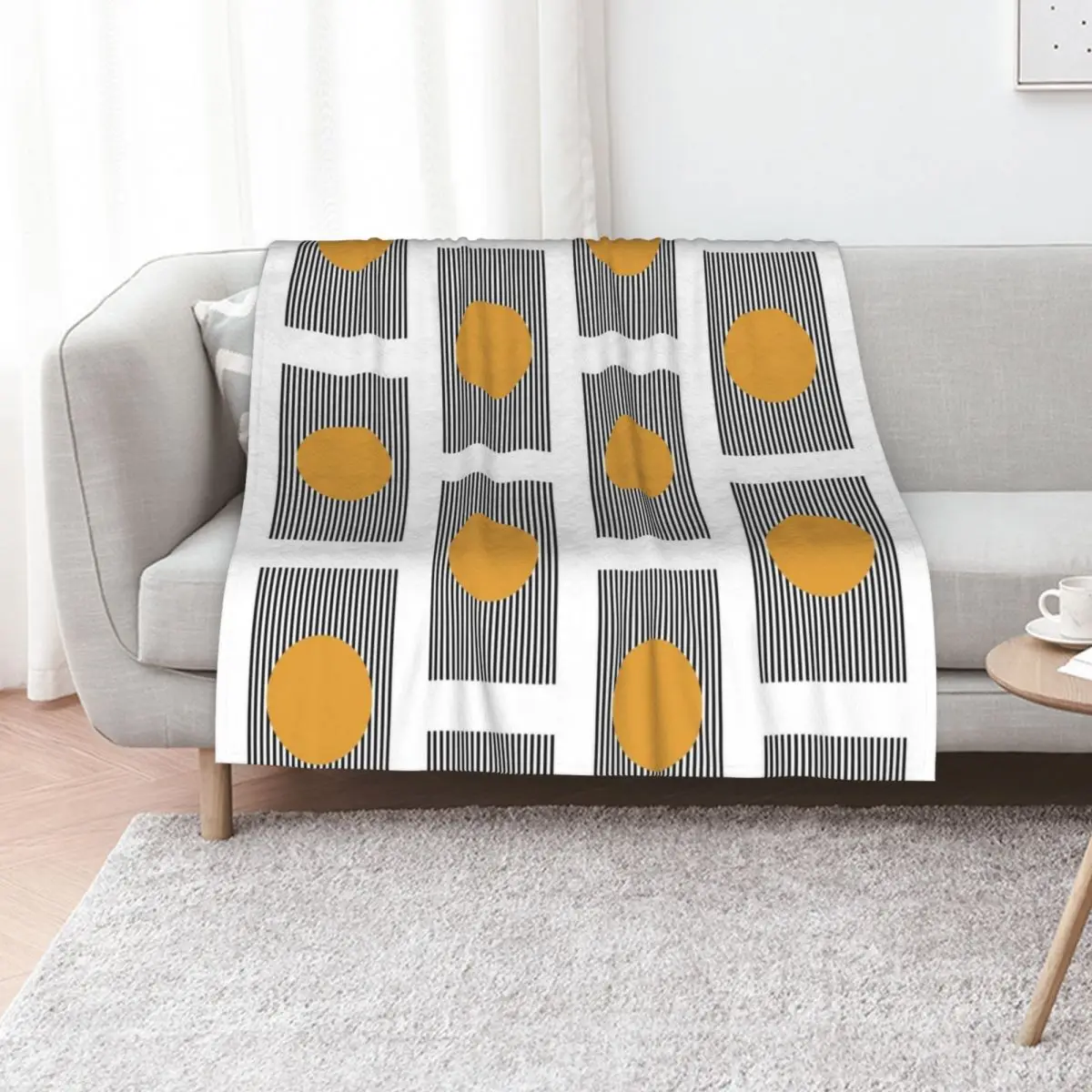 

Bauhaus #16 Throw Blanket Beach Decorative Beds Thins Camping Blankets