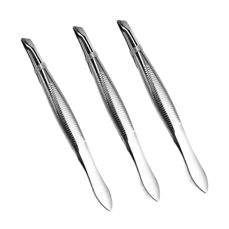 Stainless Steel Eyebrow Clip, Flat Mouth, Oblique Mouth, Eyebrow Pulling Tweezers, Makeup Tool Forceps