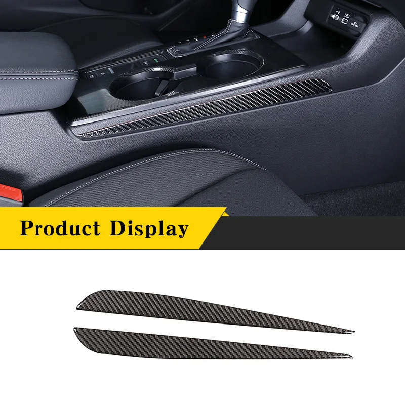 

For Honda Civic 2022 Soft Carbon Fiber Car Styling Central Control Gear Side Panel Sticker Car Interior Modification Accessories