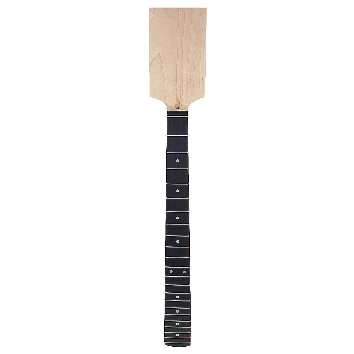 

Electric Guitar Neck Paddle Head Rosewood on Maple 22 Frets Dot