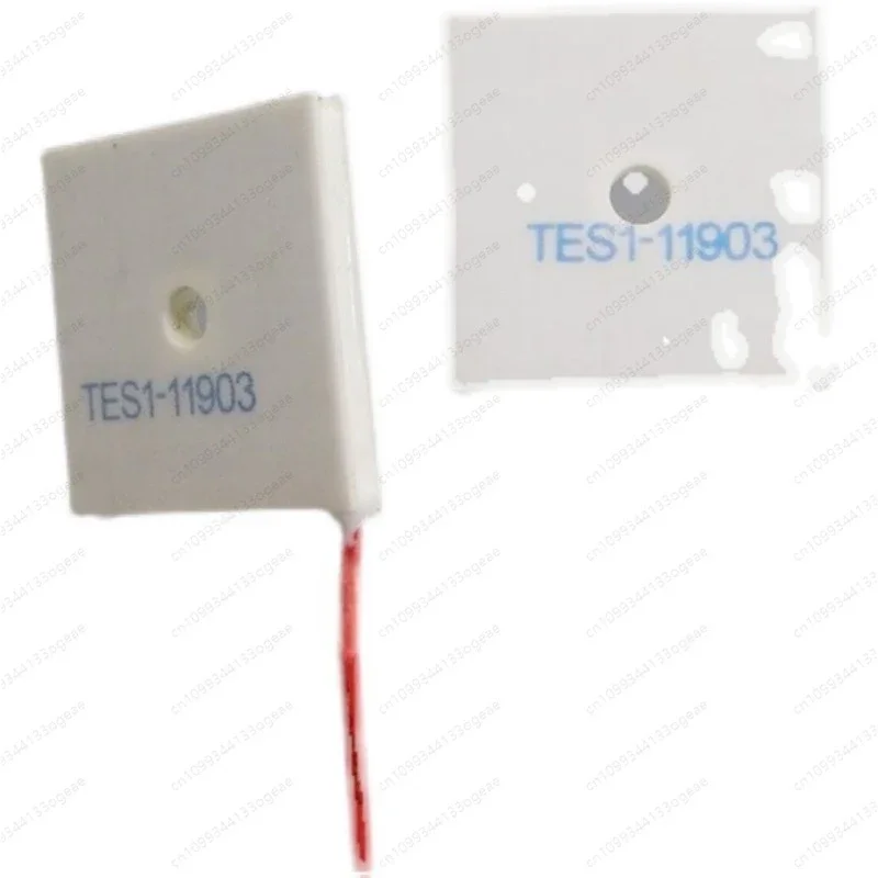 TES1-11903 11904 แผ่นทำความเย็นเพลเทียร์แบบวงแหวน 30x30 มม., รูตรงกลาง 4.5 มม. แผ่นทำความเย็นแบบวงแหวน