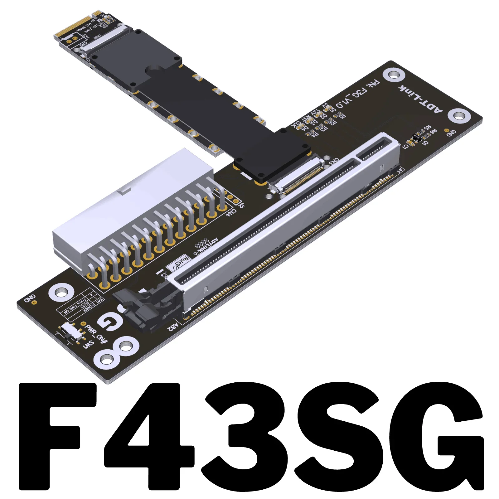 ADT-Link eGPU M.2 NVMe GPU Dock PCIe 5.0 x4
