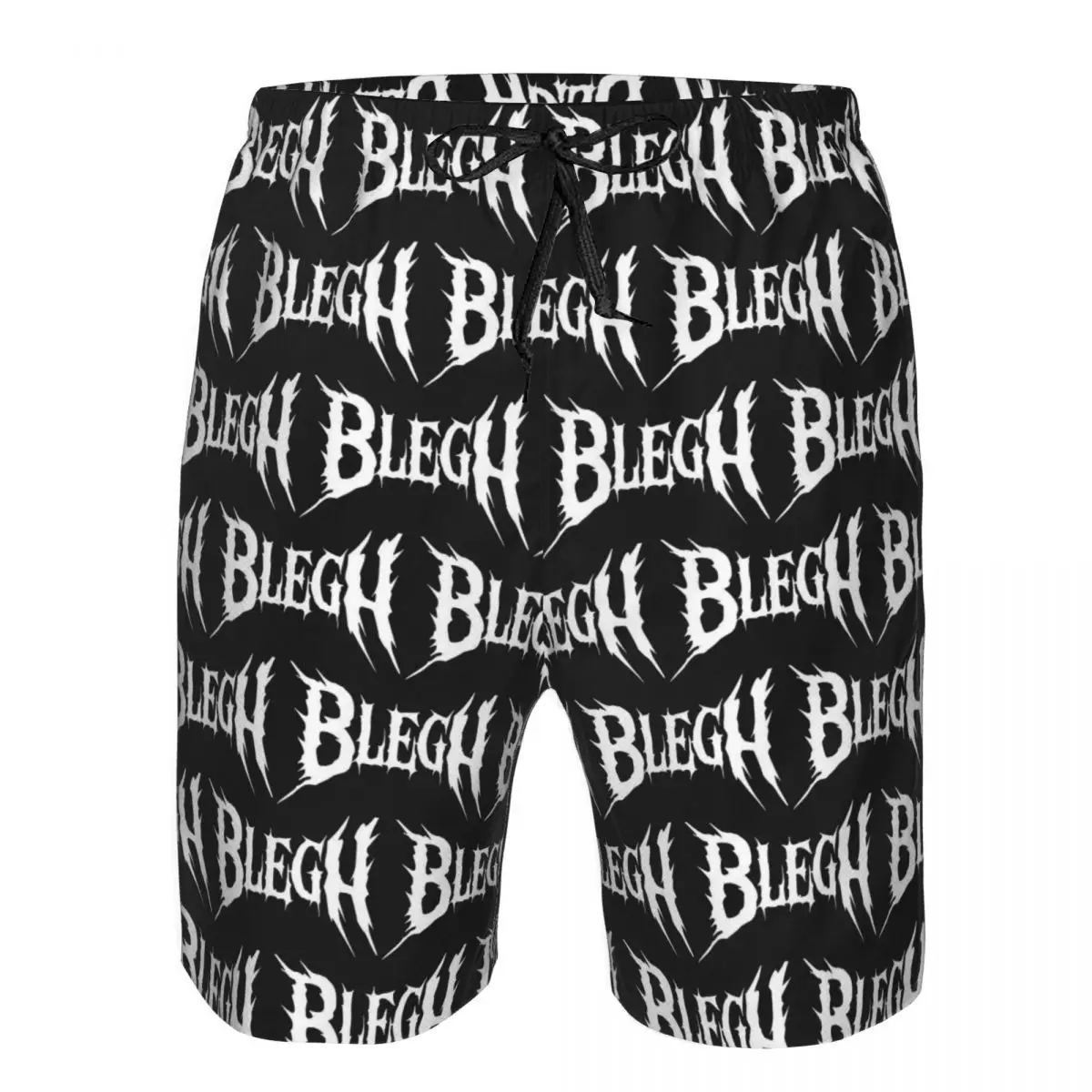 

Blegh Heavy Metal Metalcore Deathcore Trunks Beach Board Shorts Casual Quick Dry Swimming Summer Men Pants