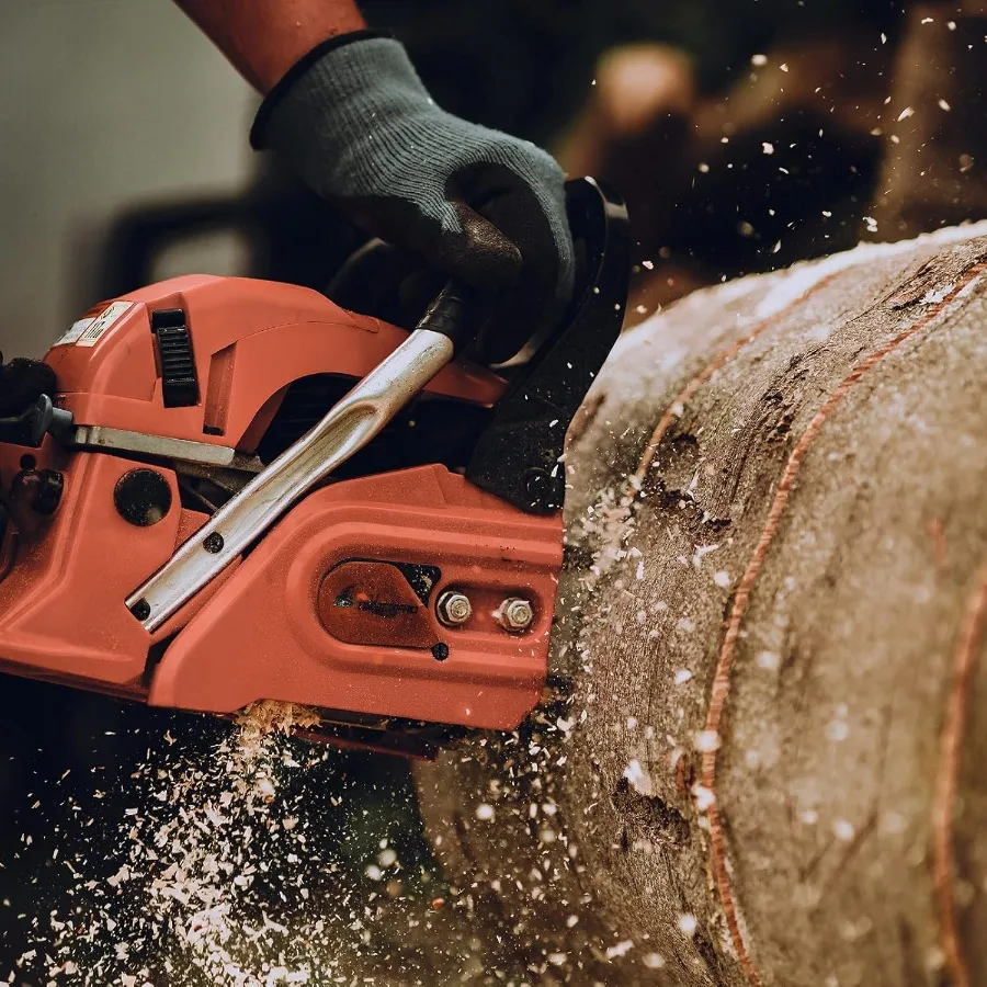 4 عبوات من سلسلة المنشار مقاس 10 بوصة مقاس 3/8 بوصة LP Pitch.043 بوصة مقياس 40 وصلة محرك تناسب Milwaukee Ryobi Worx Craftsman والمزيد