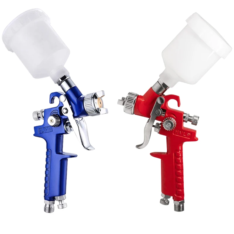 Pneumatic Pressure Micro Spray Gun Automotive Furniture Paint Decoration Spray Tool Model Making Commercial Manufacturing Kit