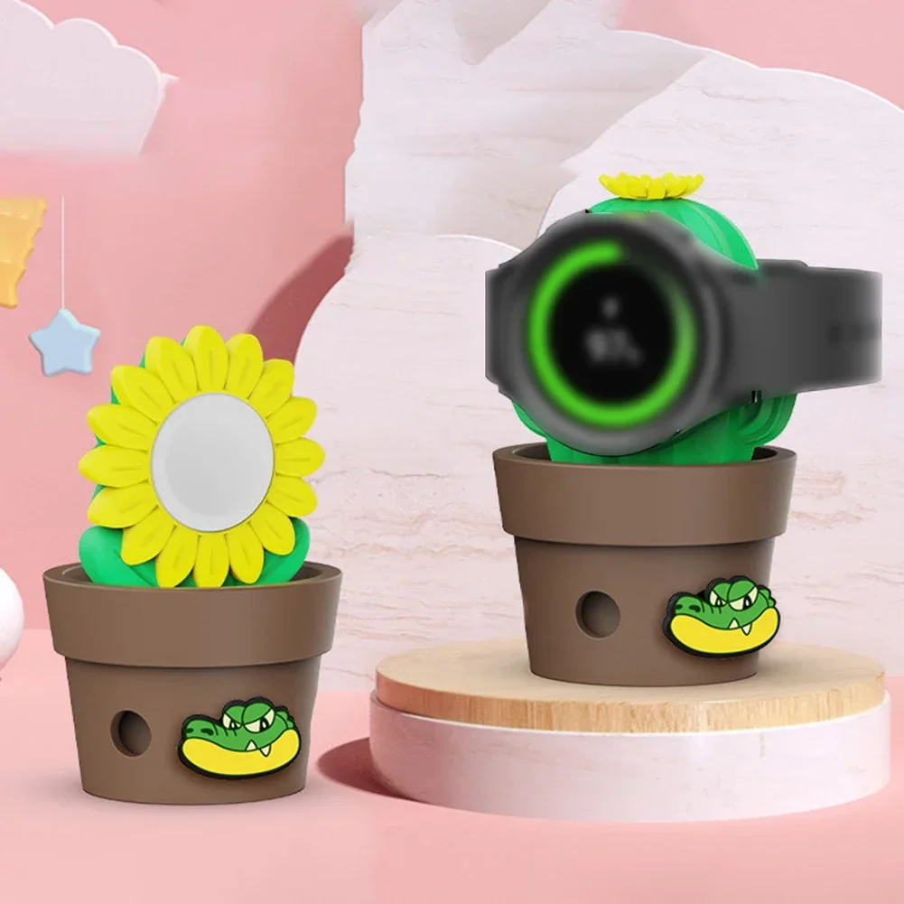 

Силиконовая подставка для зарядного устройства для Samsung Galaxy Watch 8, компактная стильная подставка для зарядки, настольная подставка для хранения умных часов