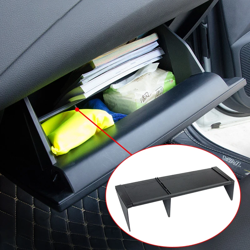 For Toyota Corolla E210 2019 2020 2021 2022 2023 2024 2025 Car Armrest Storage Box Co-pilot Glove Box Clapboard Accessories view 3