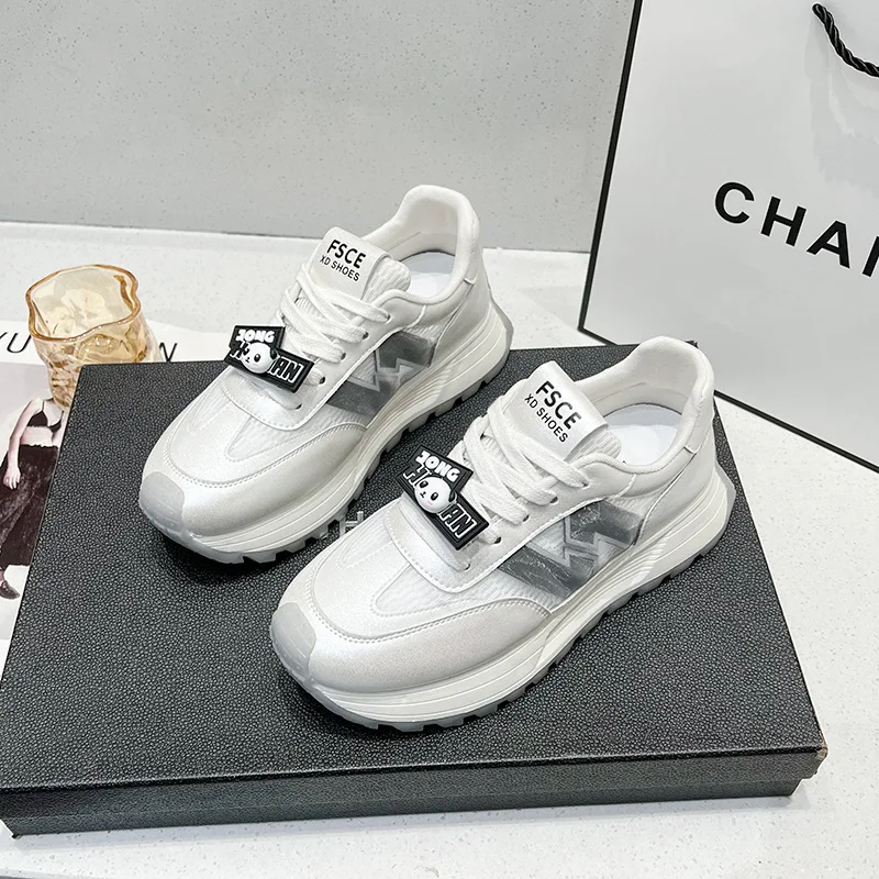 Fashion Network Platform Woman Casual Sneakers Designer New Cute Korean Women's Shoes Spring Autumn Luxury Shoes Female