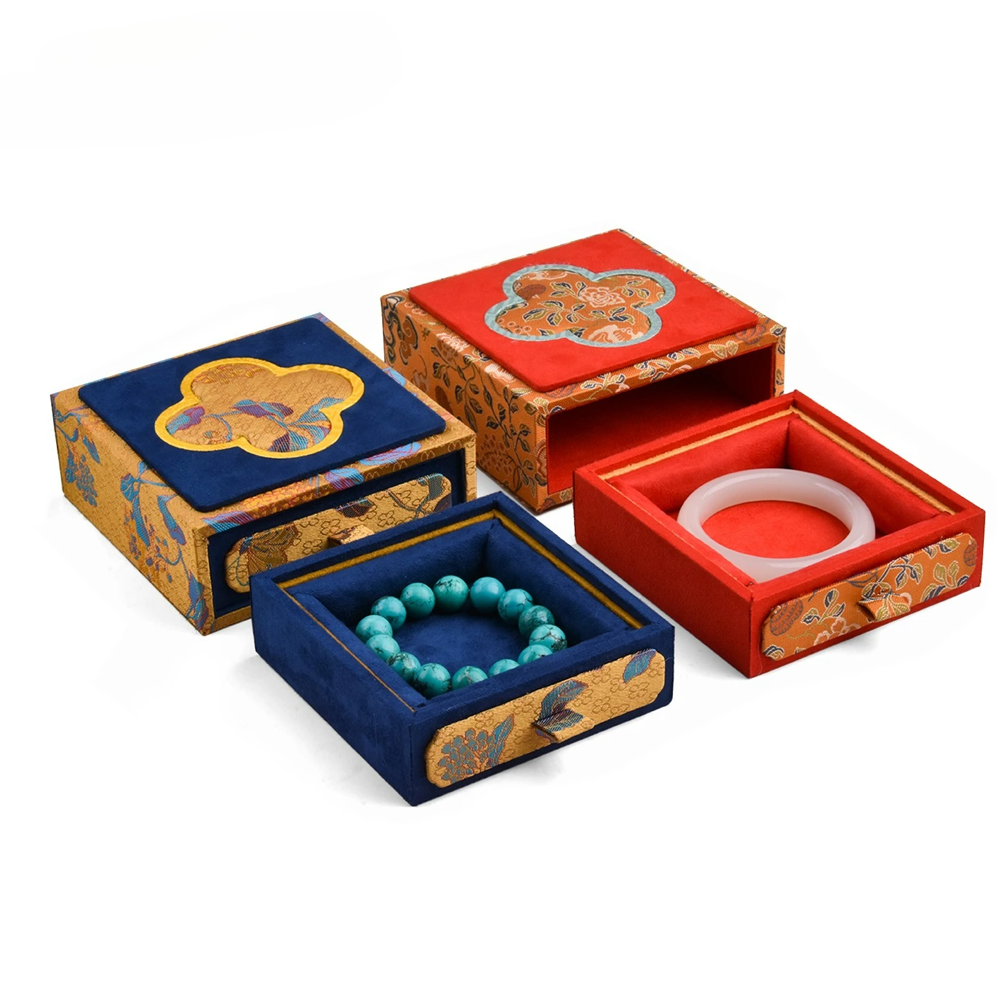 Desktop jewelry storage box earrings earrings rings earrings jewelry wooden storage box jewelry box