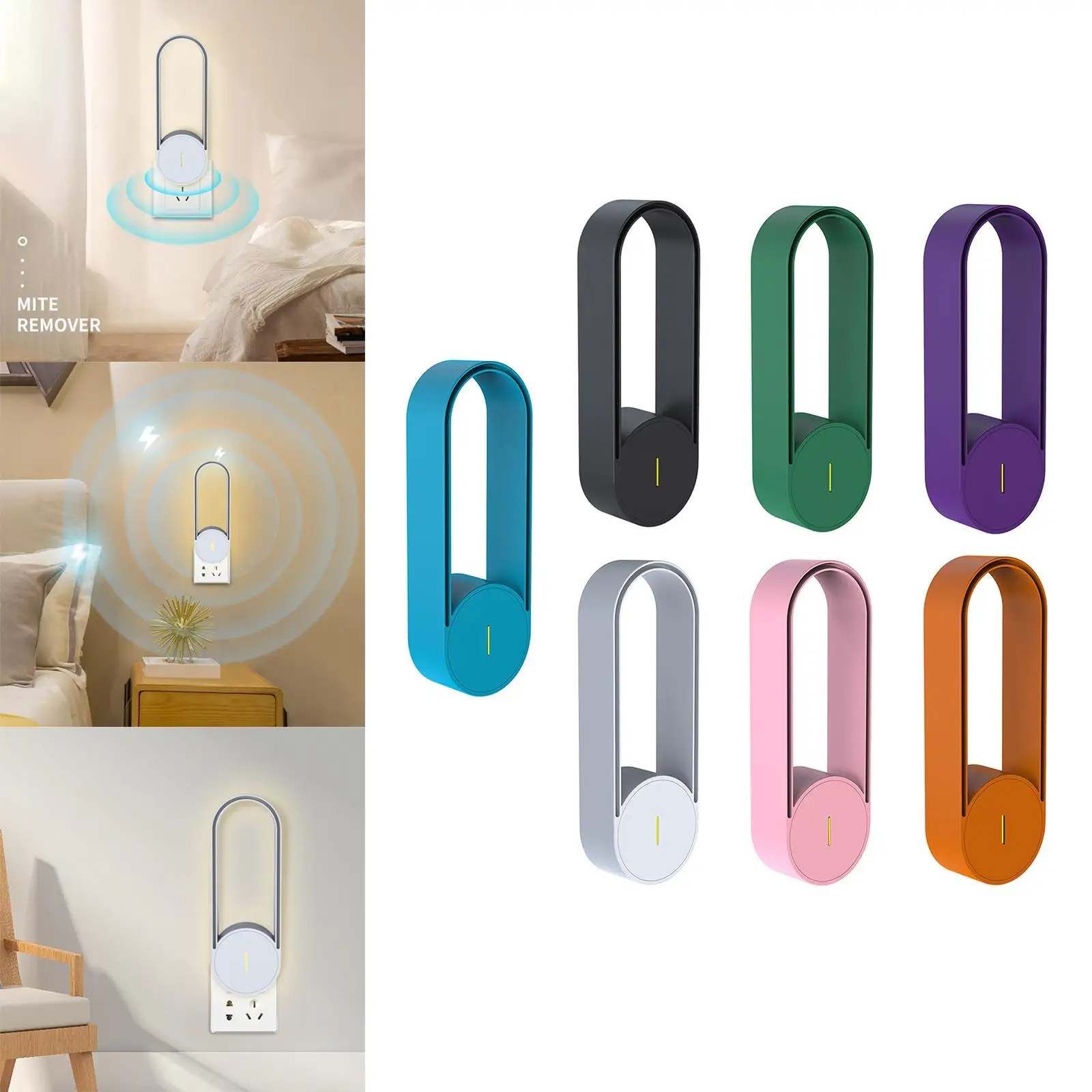 Regolatore di polvere ad ultrasuoni 100 metri cubi suono fisico onde letto aspirapolvere dormitorio elettronico casa camera da letto cuscino