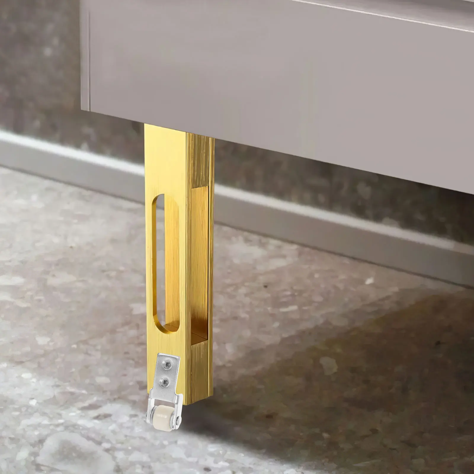 

2pcs Silent Durable Furniture Roller Replacement Smooth Sliding Door Hardware Antislip Patio Closet Cabinet Window Pulley Wheel