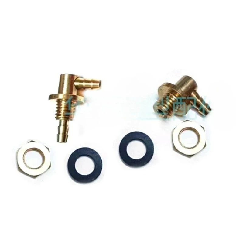 Copper Fuel Nozzle Outer Dia 14mm Metal Oiler Length 18.5/26.5mm Long Short Oil Nipple for RC Model Tank Accessories