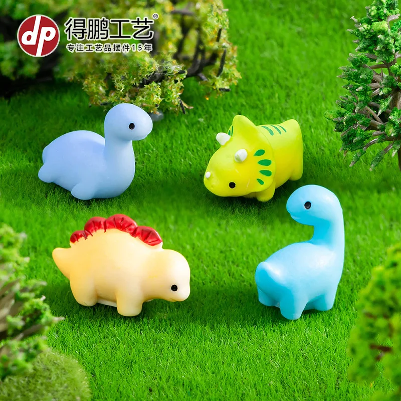 

Micro Landscape Small Dinosaur Figurine Resin Craft Gardening Moss Landscaping Decoration Accessories Figurine