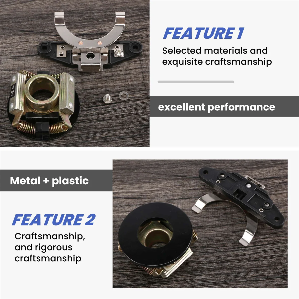 Interruptor centrífugo do motor, fase monofásica, mecânica, partida do motor elétrico, jogo do controlador, L19-304Y