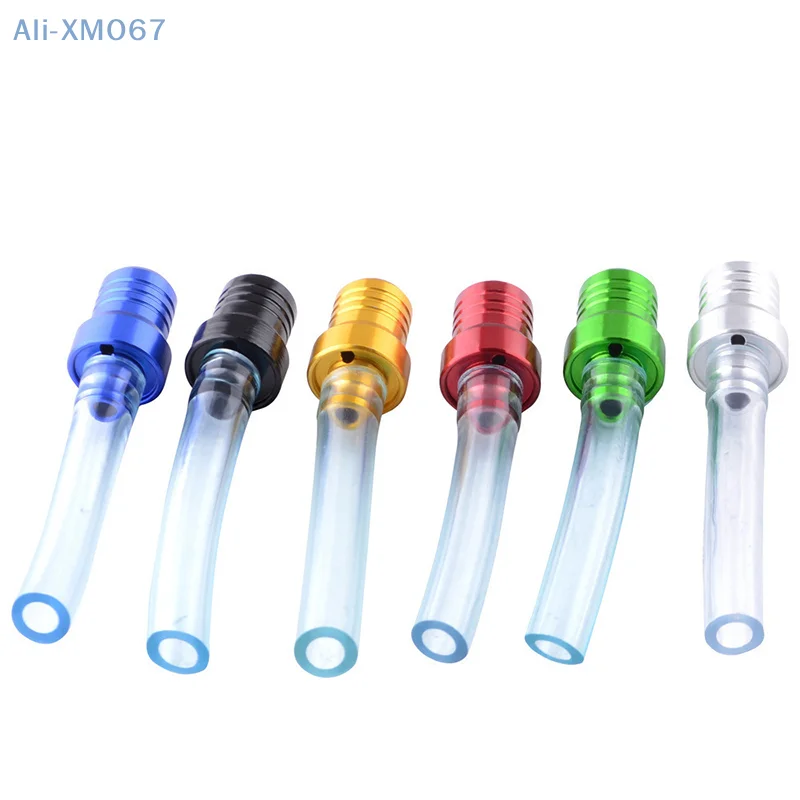 1PC Motorcycle Gas Fuel Cap 2 Way Valves Vent Breather Hoses Tubes For Motocross ATV Quad Dirt Pit Bike Fuel Tank Breather Pipe