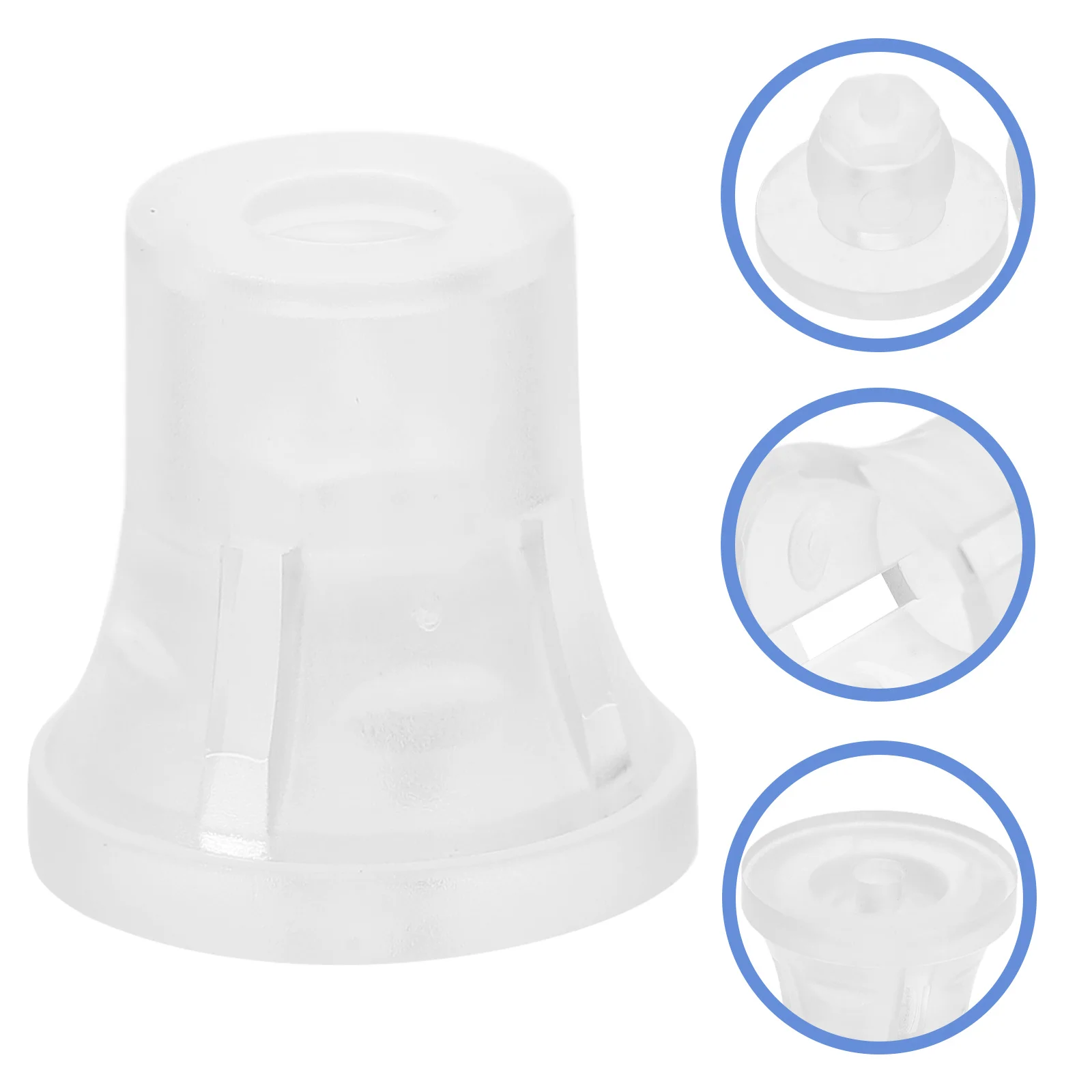 

10Pcs Invisible Advertising Screws Clear Plastic Standoff Screws Kit Easy Installation Mounting Hardware Display