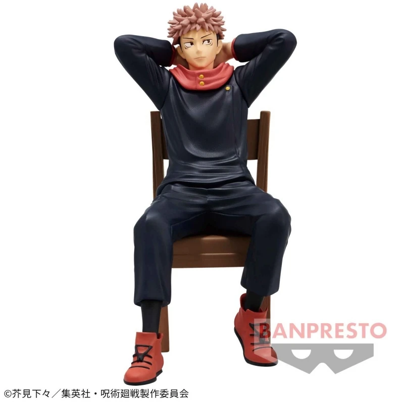 Bandai Original jujutsukaisen Anime Break time collection vol.1 Itadori Yūji Action Figure Toys For Kids Gift Collectible Model