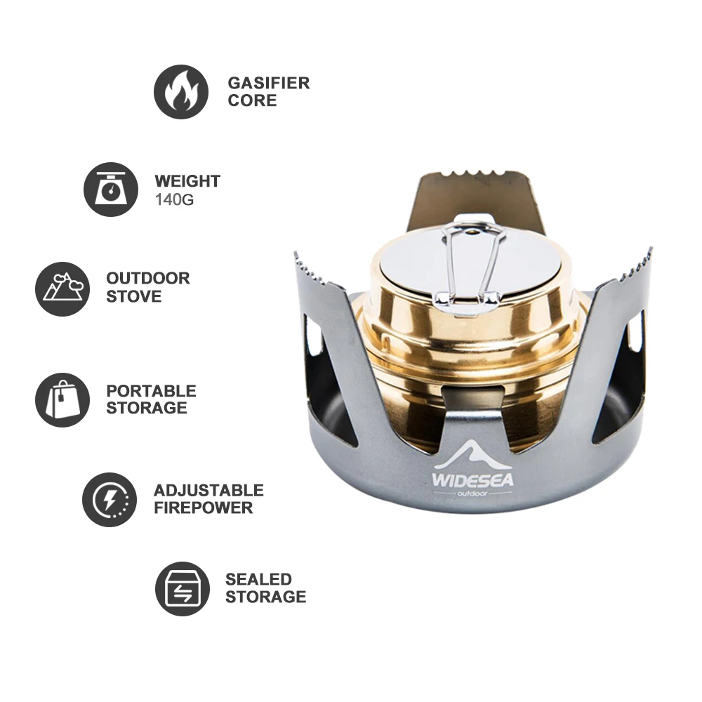 Alta qualidade fogão piquenique ao ar livre novo mini espírito ultra-leve combustor fogão a álcool camping forno camping dobrável portátil