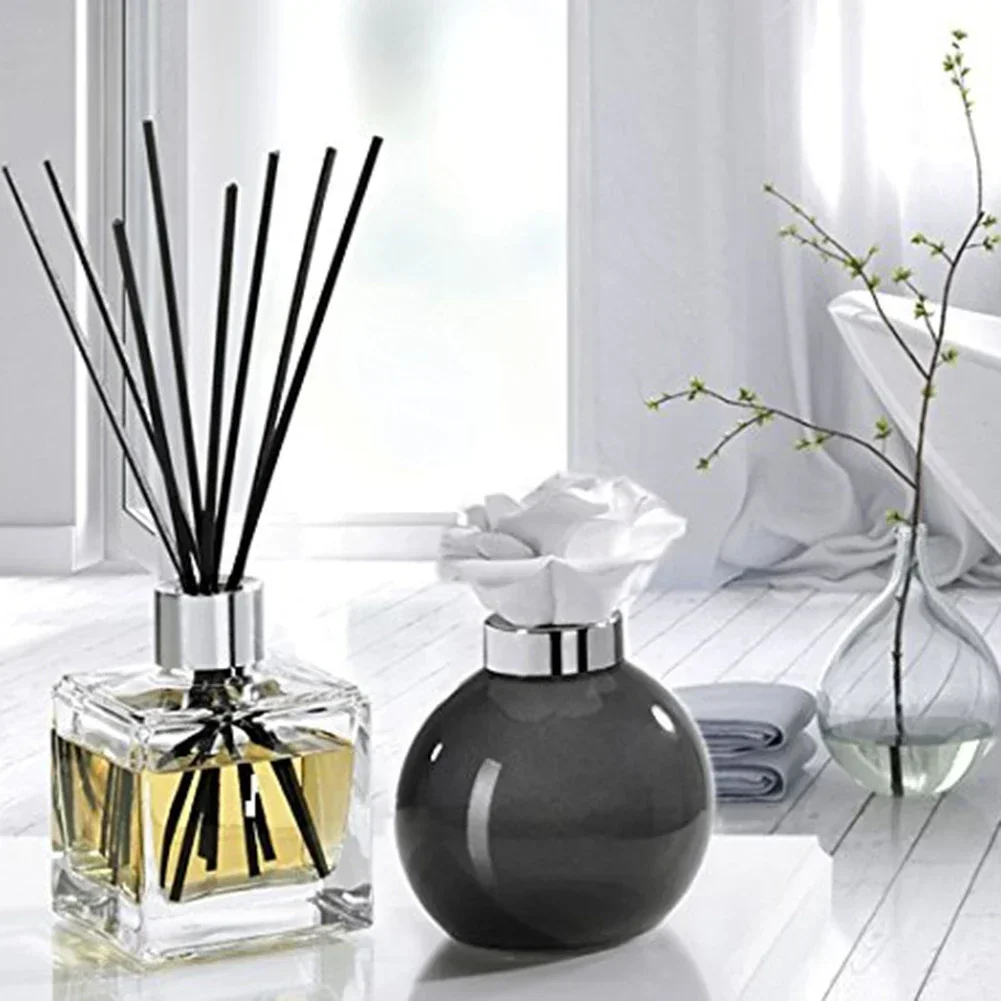 30/40/50/100pc Rattan Reed Sticks Fragrance Reed Diffuser Aroma Oil Diffuser Rattan Sticks for Home Bathrooms Fragrance Diffuser