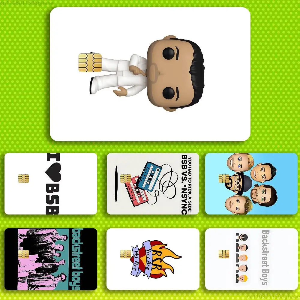 

Band B-Backstreet B-Boys Credit Card HD Stickers Game Card Decal Card Matte Film Skin Small Chip Waterproof Sticker