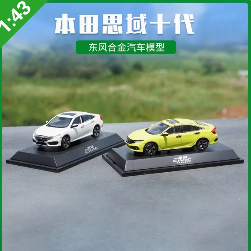 

Original Diecast Alloy 1/43 2019 New HONDA Civic 10th Car Model Adult Classic Collection Display Gift Souvenir Boy Toy