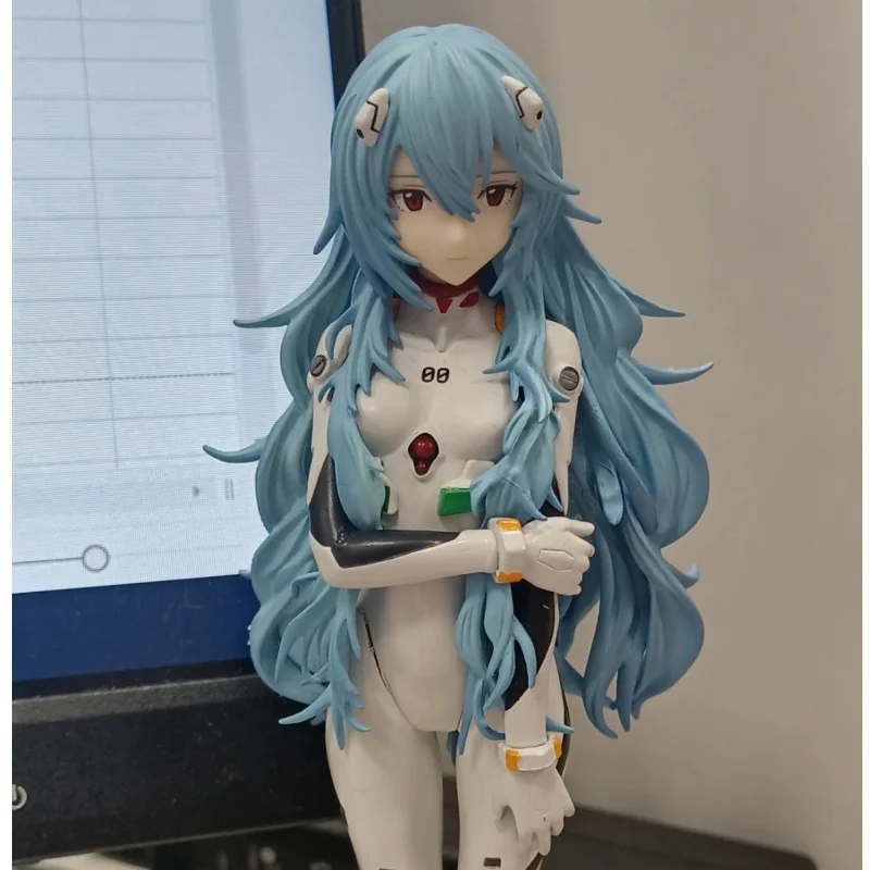 

Фигурка Bandai SEGA SPM NEON GENESIS EVANGELION: Аска Лэнгли на пляже, версия с длинными волосами Рей Аянами, оригинальная игрушка из ПВХ