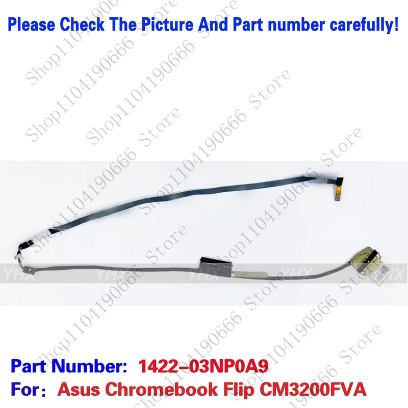 

BD Новый для Asus Chromebook Flip CM3200FVA EDP CABLE 30PIN 1422-03NP0A9.