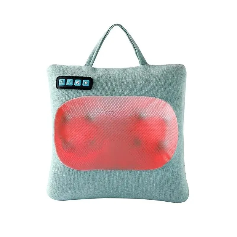 Customizable electric massage, lumbar pillow, backrest, hot compress, massage, lumbar support, and lumbar