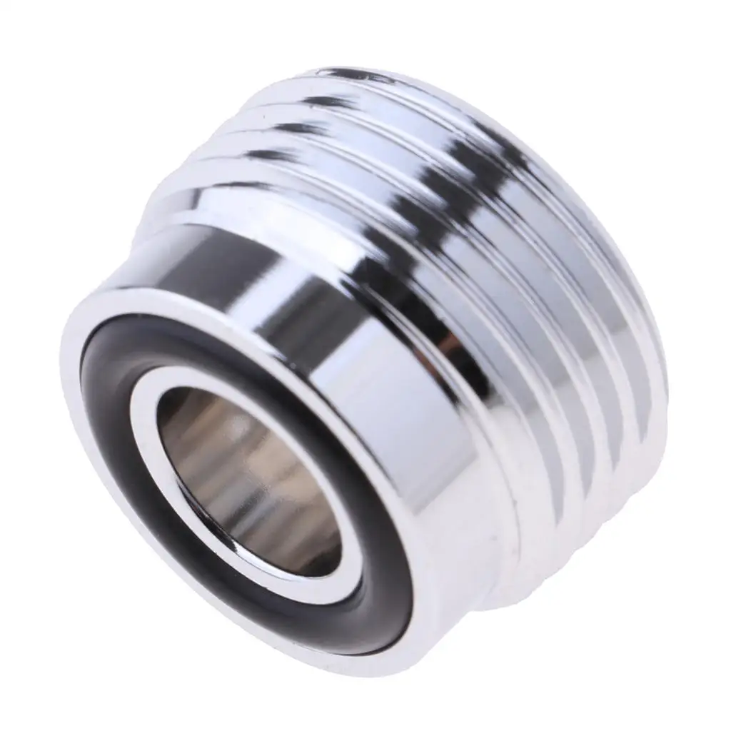 อะแดปเตอร์วาล์วถังชุบโครเมียม DIN to Yoke Regulator Converter สำหรับถังดำน้ำ 1 ลิตร ชุดเต็ม