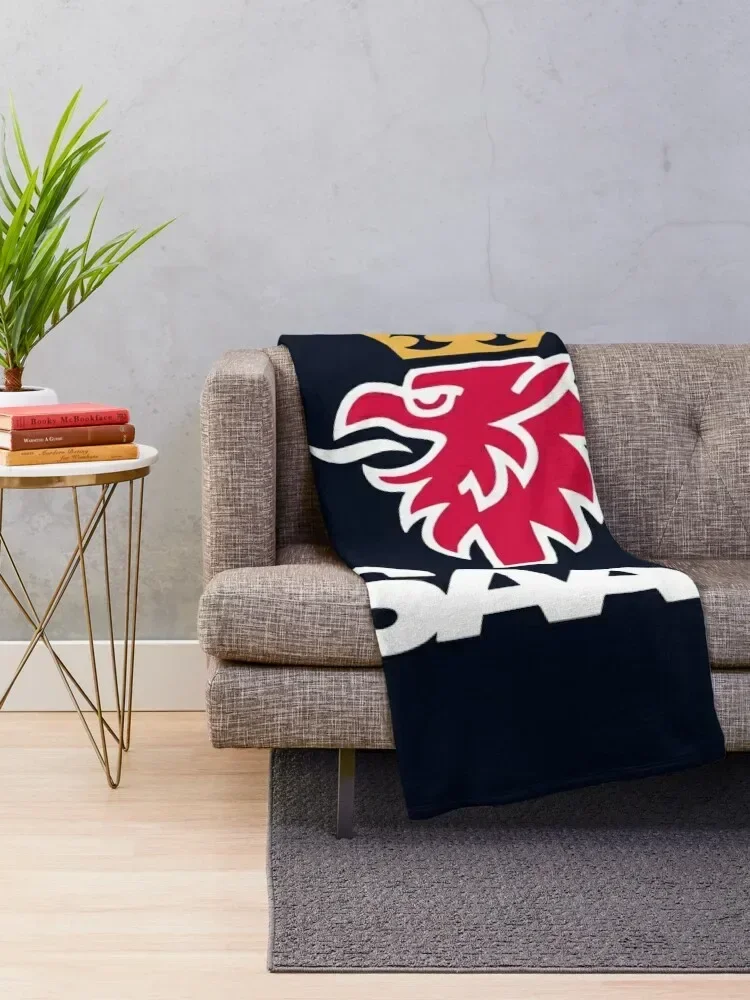 Saab Logos Throw Blanket Camping Furrys Blankets