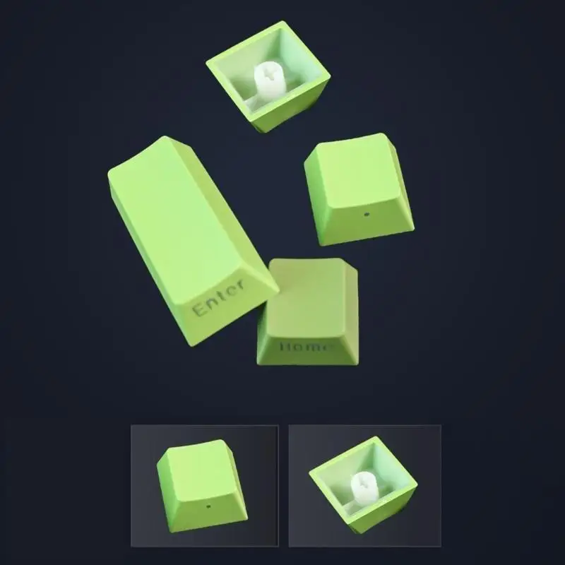 Y1UB 133 PBT KeyCaps Double Shot KeyCaps OEM Profil Keyboard Keycap Gradien