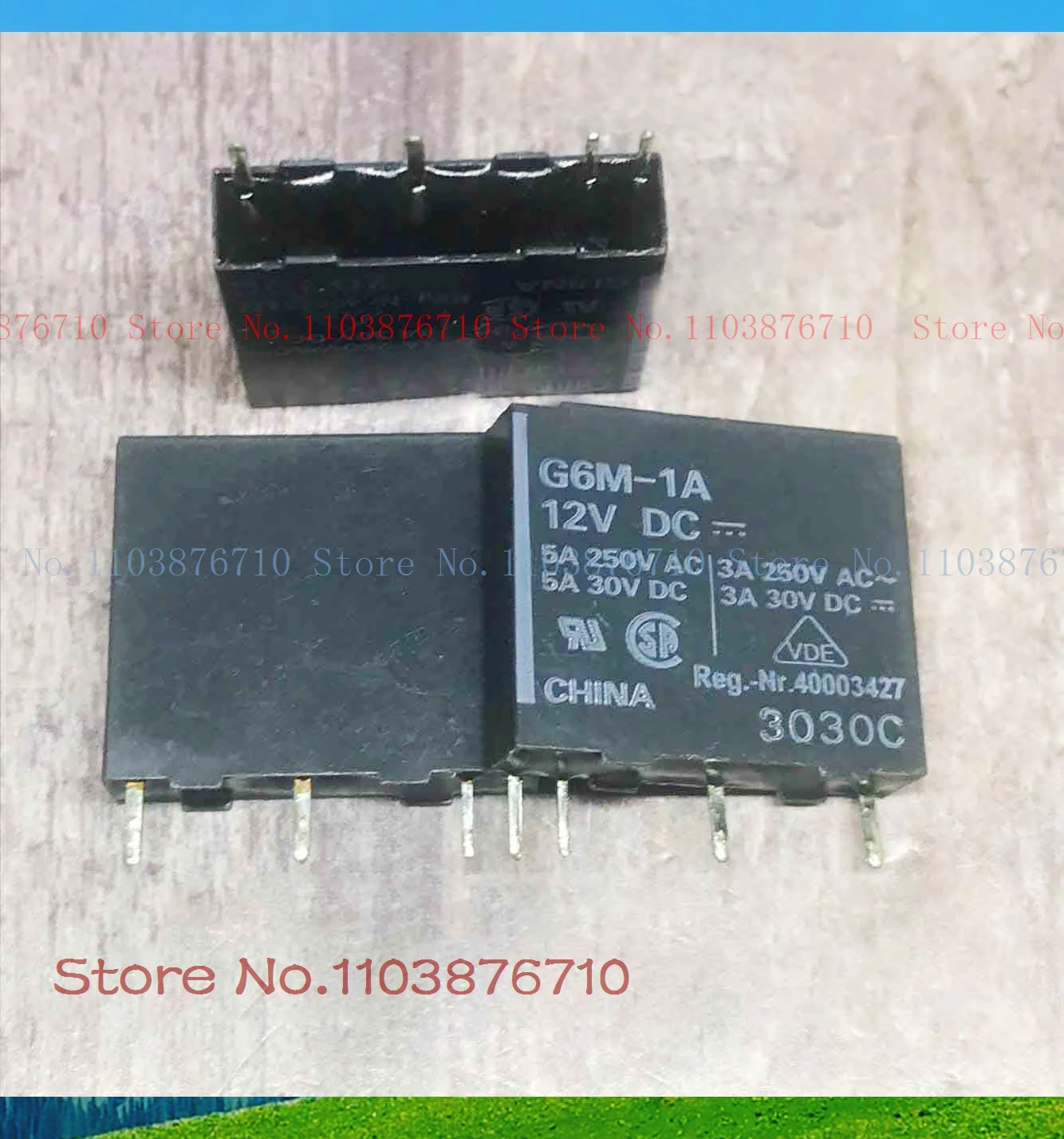 G6M-1A-12VDC/24V G6DS-1A-H-24VDC