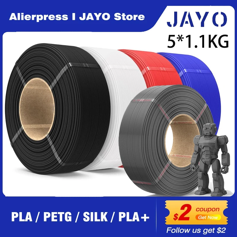 JAYOPLA/PETG/PLAPLUS3D-Drucker-FilamentPlaPetg5,5kg1,75mmFDM3D-Druckermaterialien,dimensionaleGenauigkeit,ordentlichgewickelt-AliExpress7