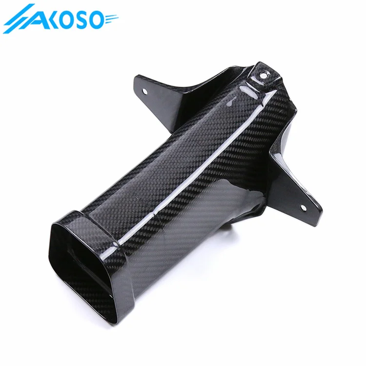 AKOSO M1000RR 3Kピュアドライカーボンファイバー製オートバイフロントエアインテークフェアリング（M1000RR K66 2023-2024用）