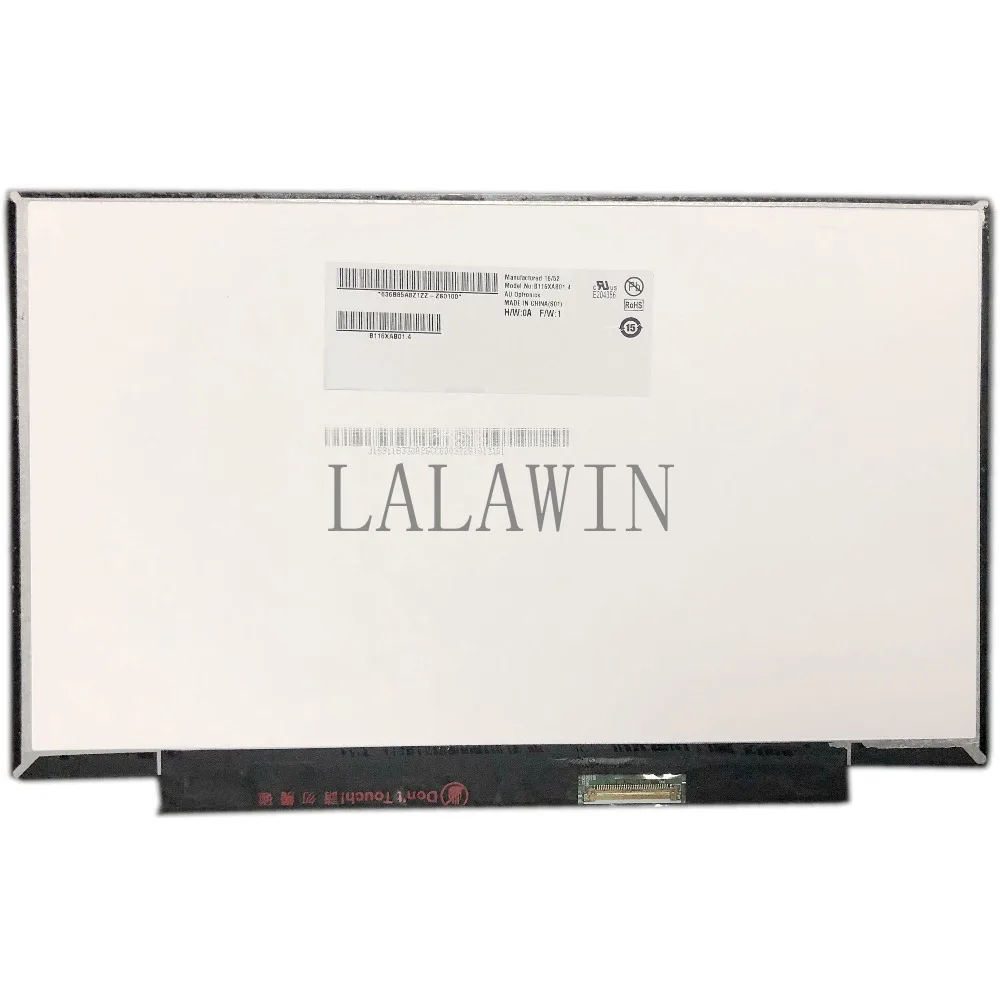 LALAWIN B116XAB01.4 fit B116XAB01.0 Laptop LCD Screen Matrix Display Panel 1366X768 IPS