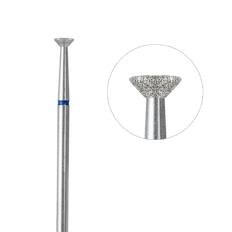 Cuticola Clean carburo Nail Drill Bit colla rimozione troppo pieno frese rotanti diamantate lima per unghie elettrica per strumenti per Pedicure