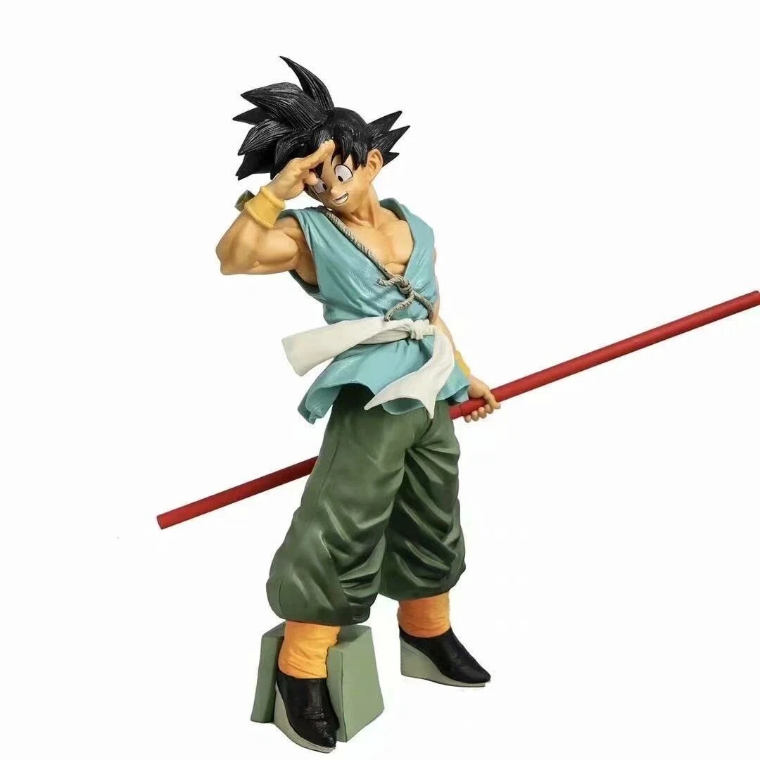 Dragon Ball Super Smssp 10th Anniversary Son Goku Power Pole Actionfigur, Sammlerstück, Anime-Figur für erwachsene Sammler